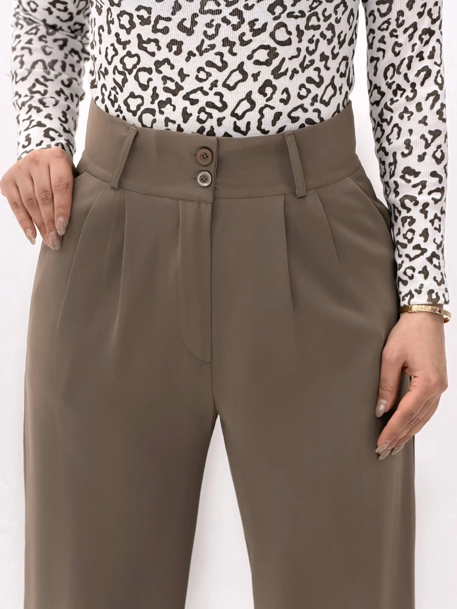 3816-شلوار کرپ واید کد 330